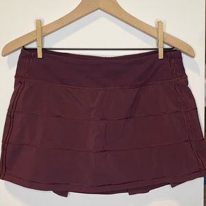 Lululemon Pace Rival Mid-Rise Skirt